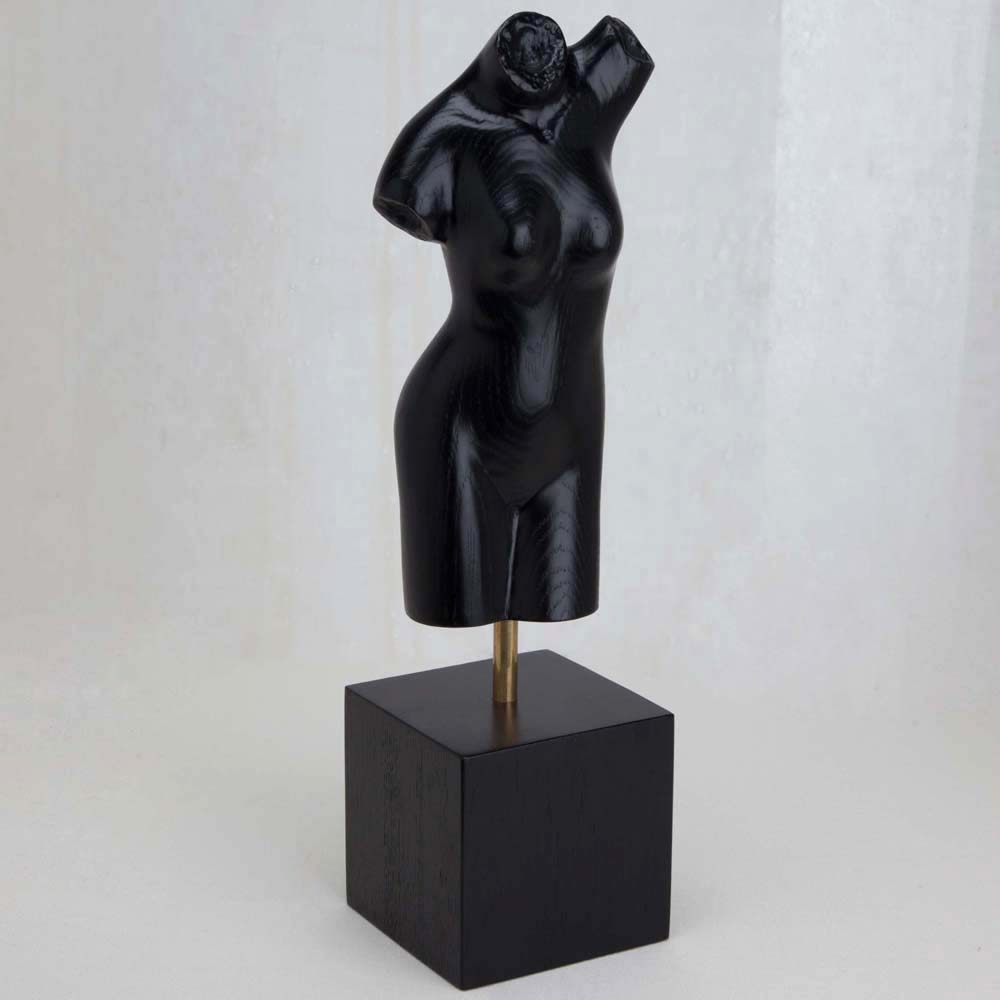 EBONY FEMALE SCULPTURE image number 0