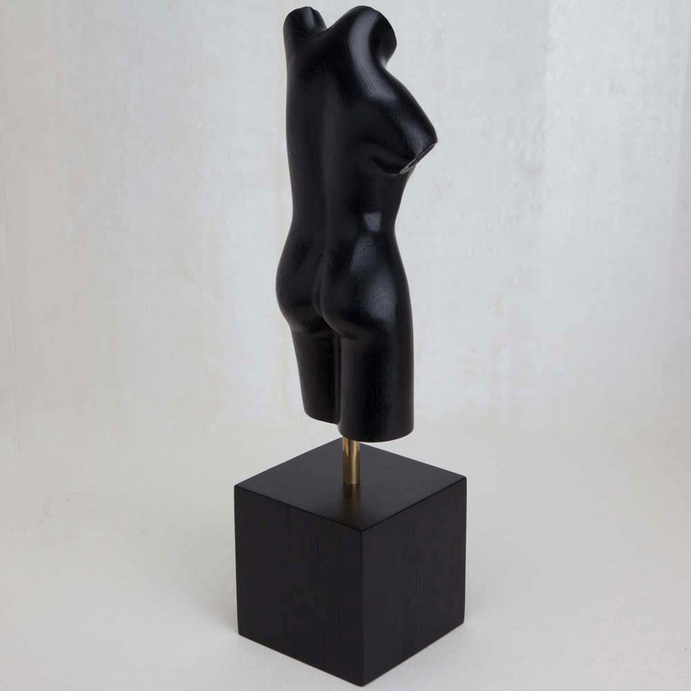 EBONY FEMALE SCULPTURE image number 2