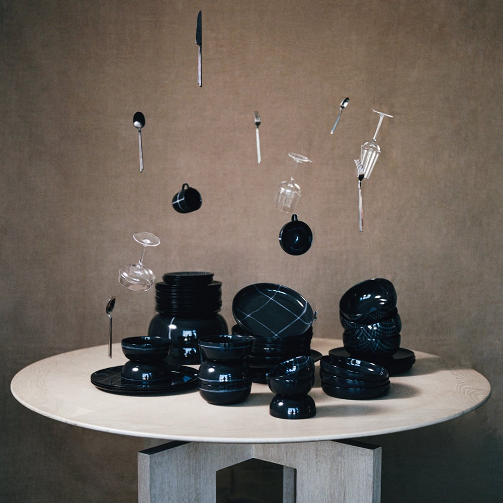 Zuma Coffee Cup & Saucer, Set of 4