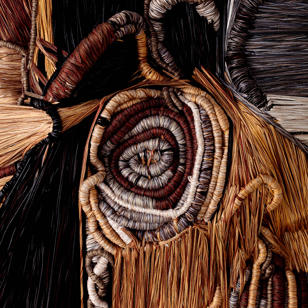 Entanglement Fiber Art Hanging image number 6