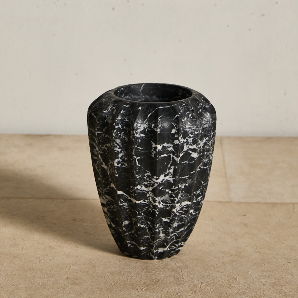 FLUTED SMALL VASE
