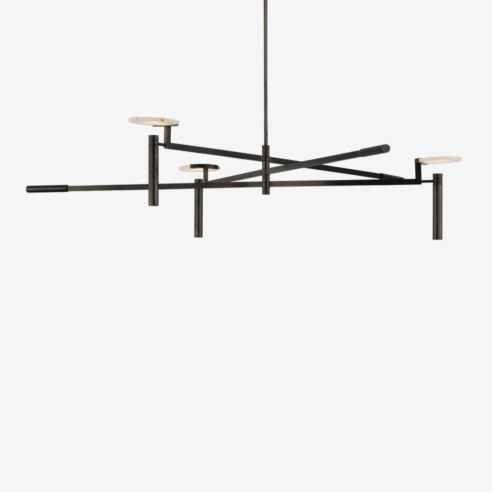 Melange Grande Floating Disc Chandelier