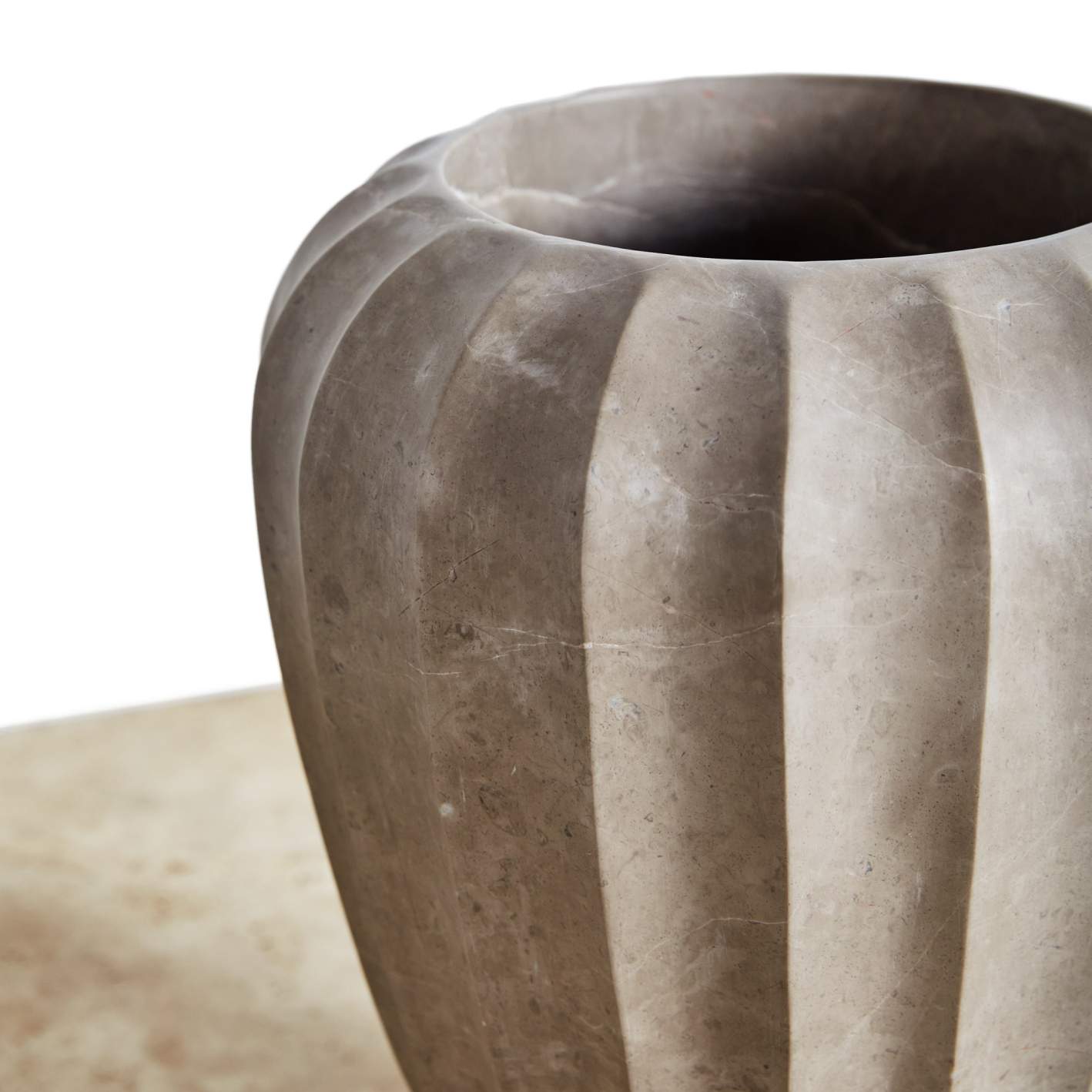 FLUTED LARGE VASE image number 3