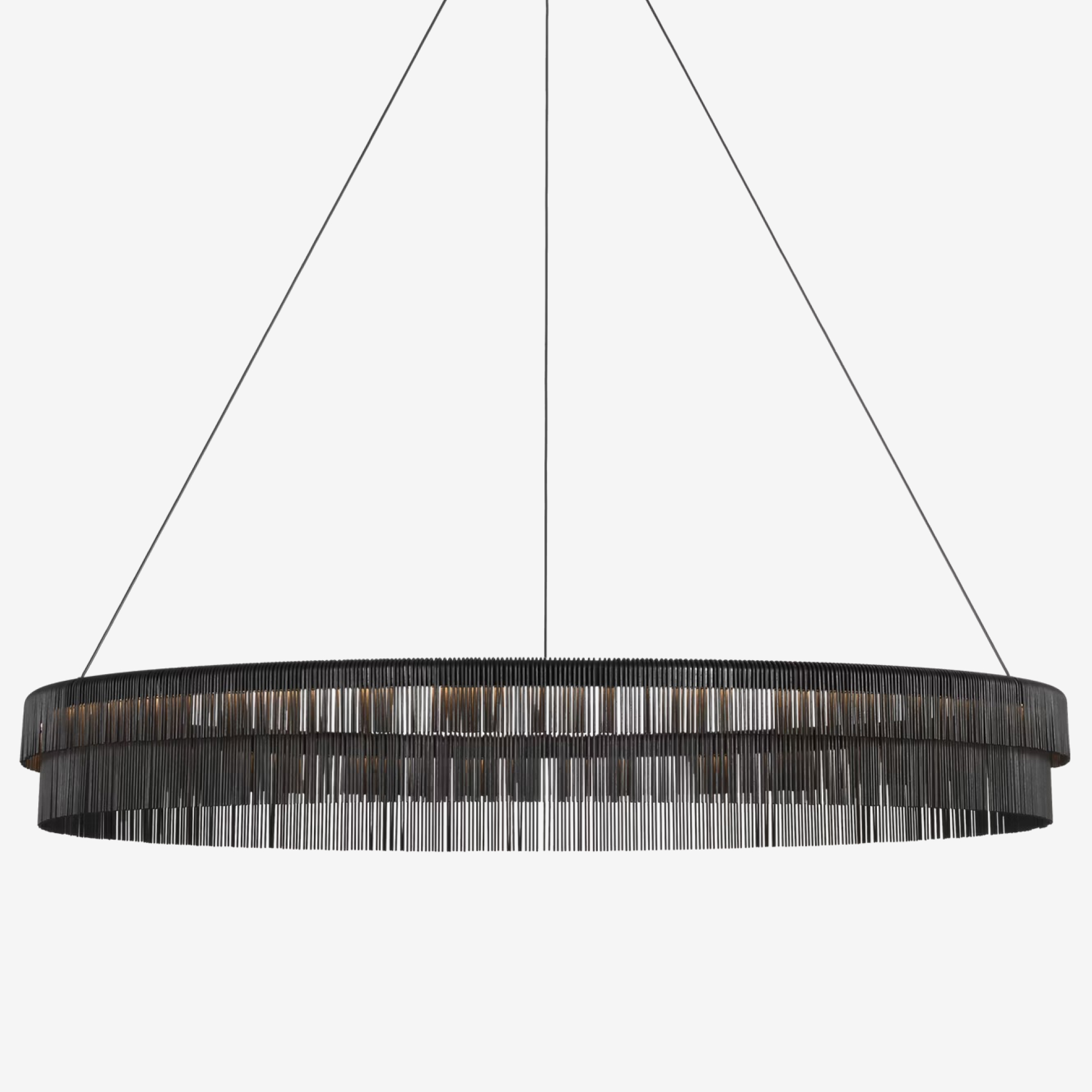 Differo 50" Layered Ring Chandelier