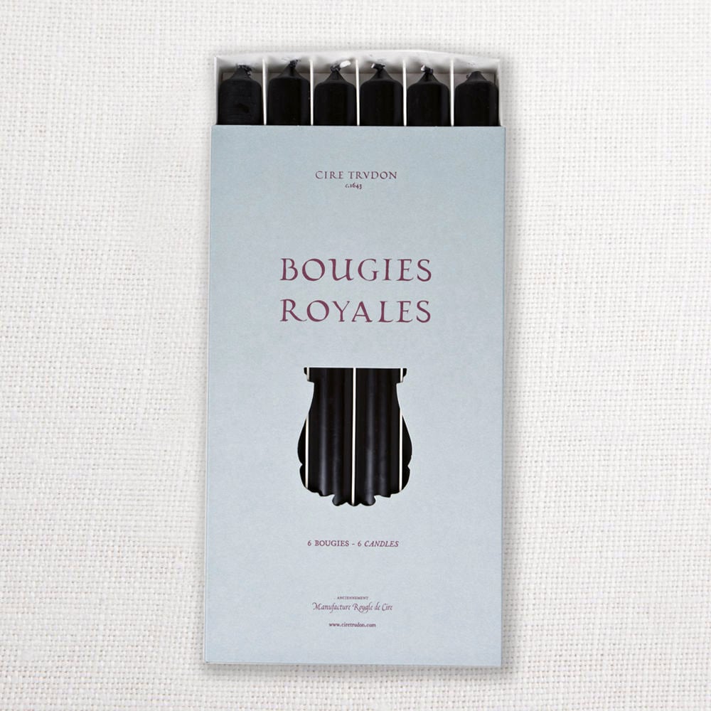 BLACK MADELEINE CANDLES image number 0