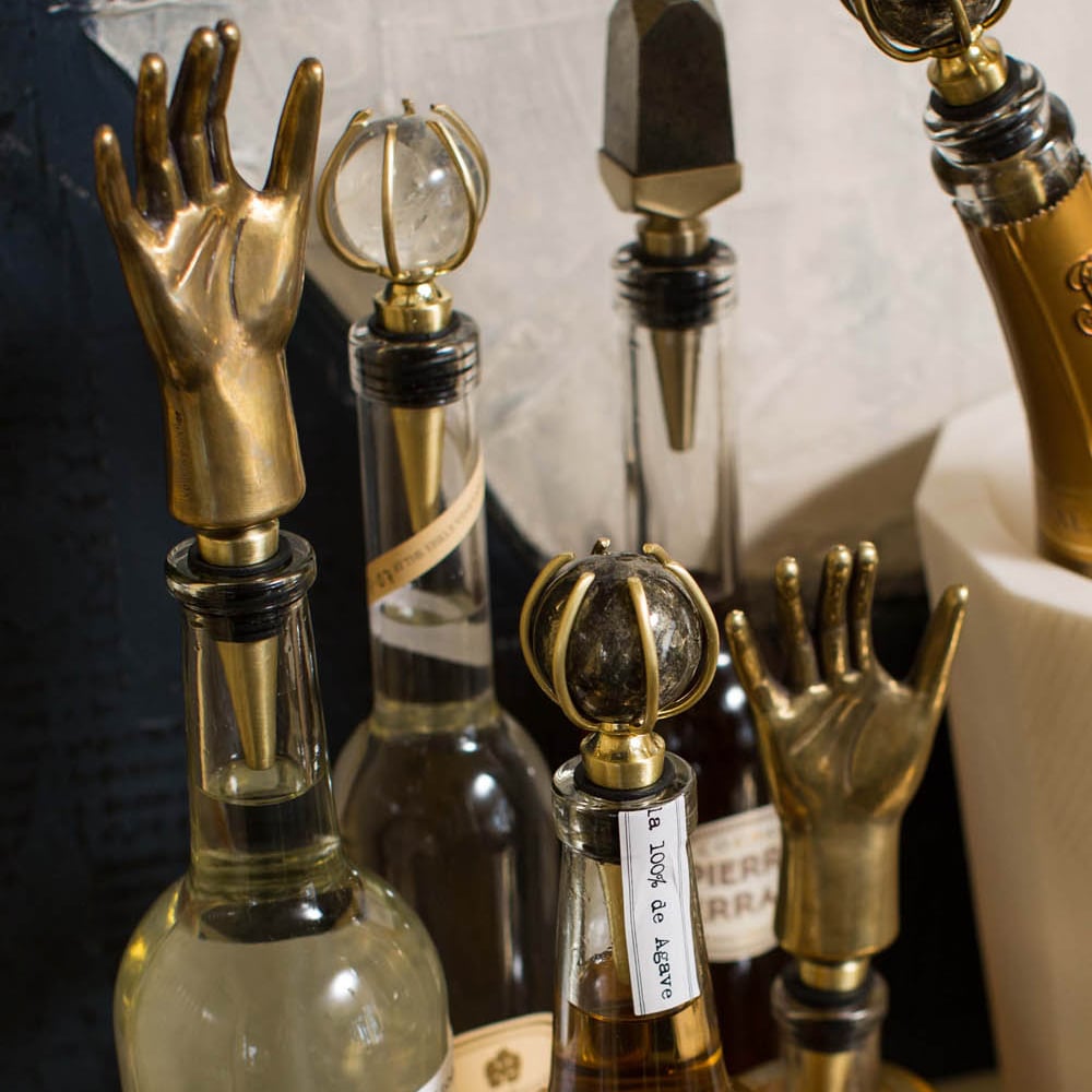 BEJEWELED SPHERE WINE STOPPER image number 2