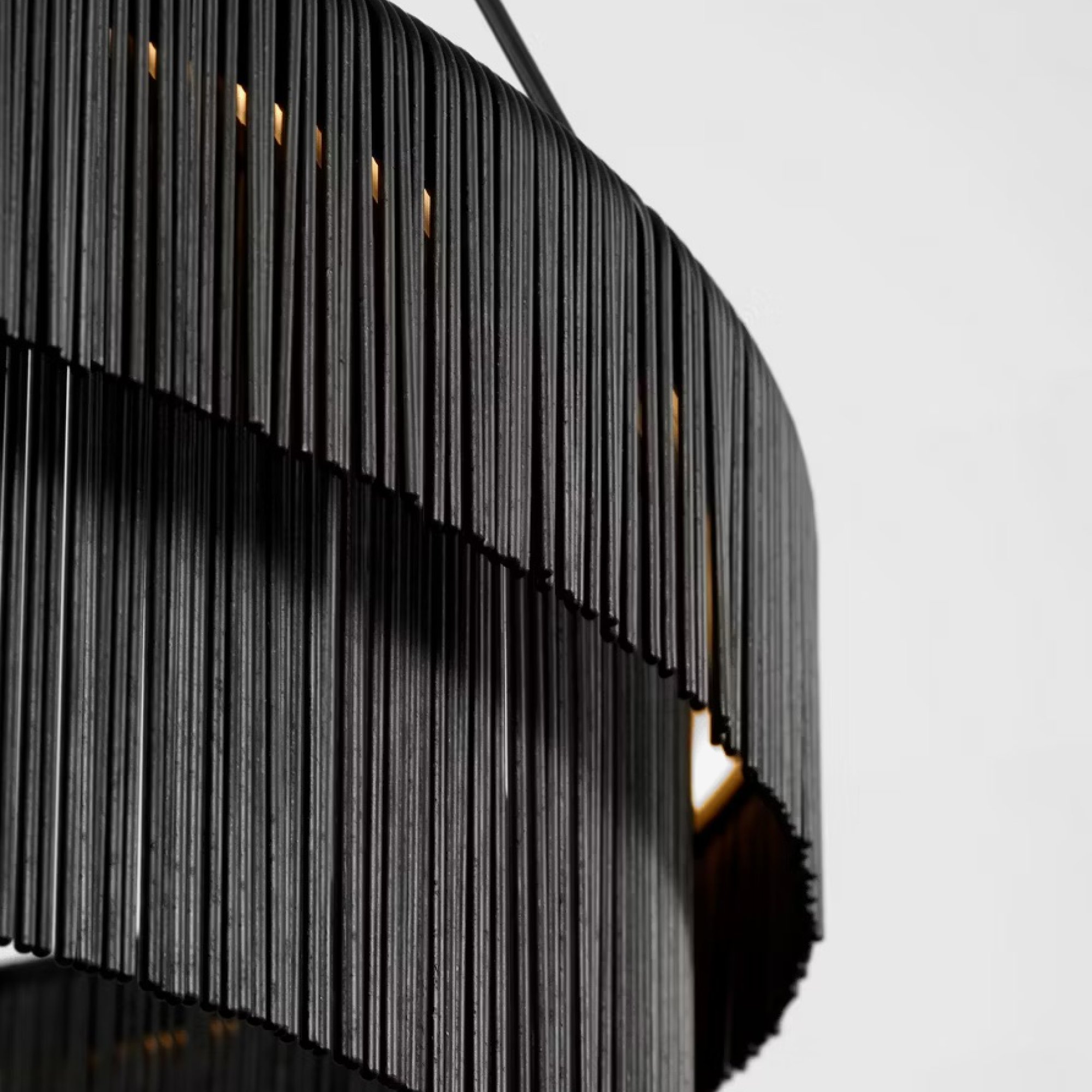 Differo 34" Layered Ring Chandelier image number 3