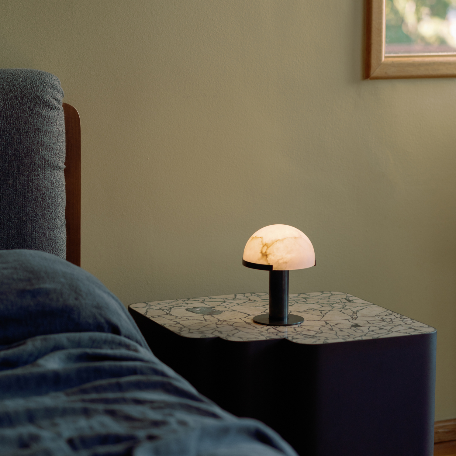 Melange 8" Rechargeable Accent Lamp image number 3