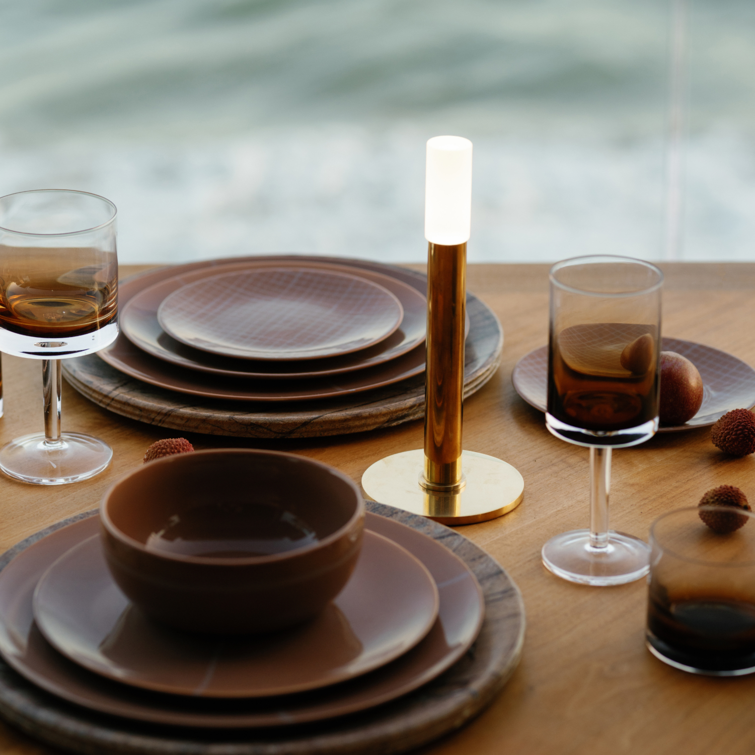 Rousseau 10" Rechargeable Accent Lamp