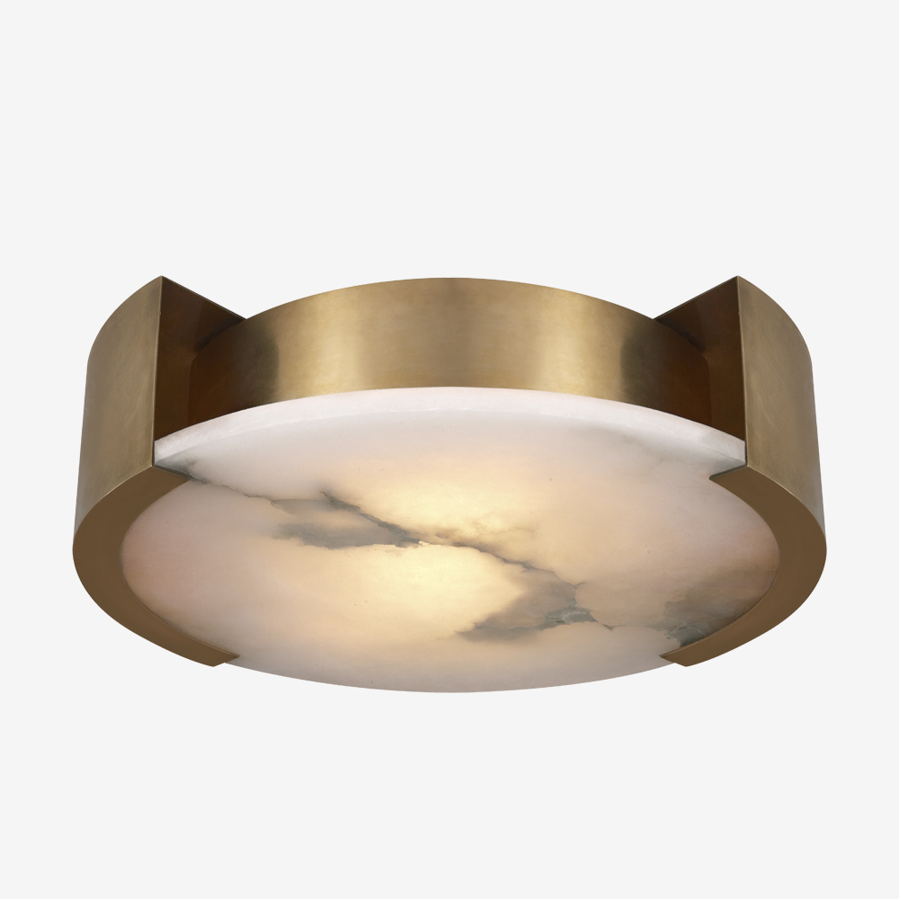 MELANGE LARGE FLUSH MOUNT LAMP