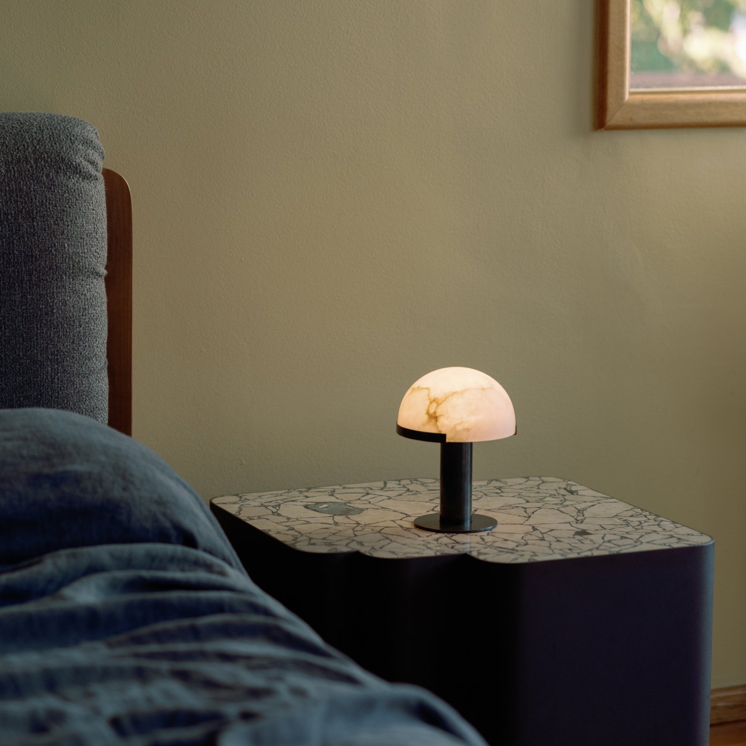 Melange 8" Rechargeable Accent Lamp image number 3