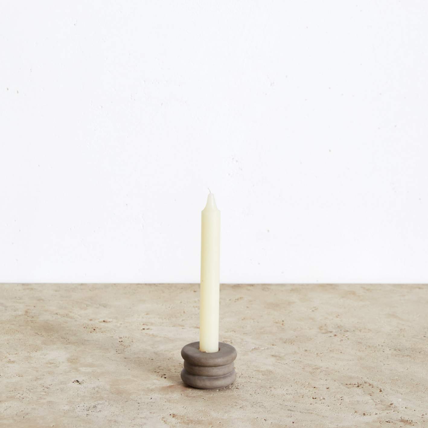 Rippled Small Candle Holder