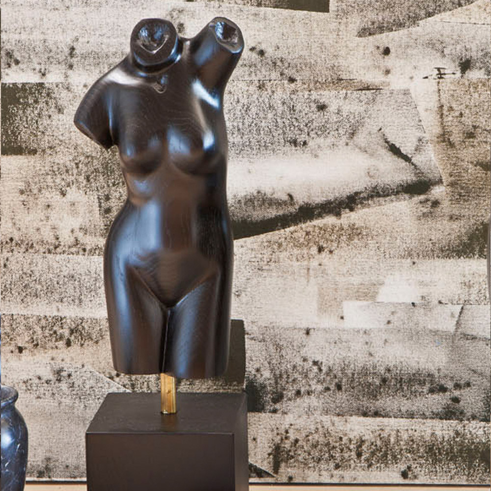 EBONY FEMALE SCULPTURE image number 4
