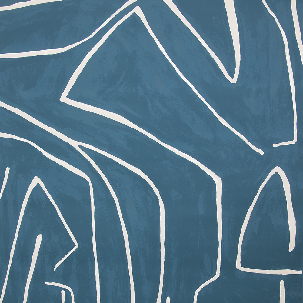 GRAFFITO WALLPAPER - TEAL PEARL image number 0