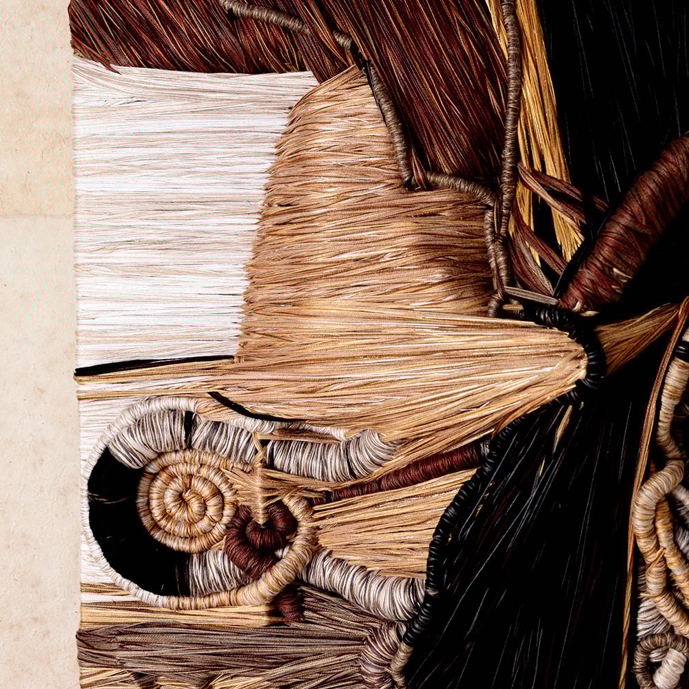 Entanglement Fiber Art Hanging image number 5