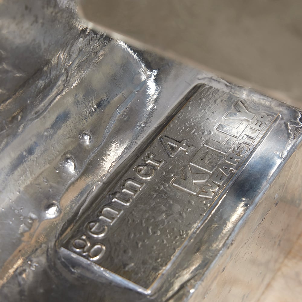 Pewter Side Table image number 4