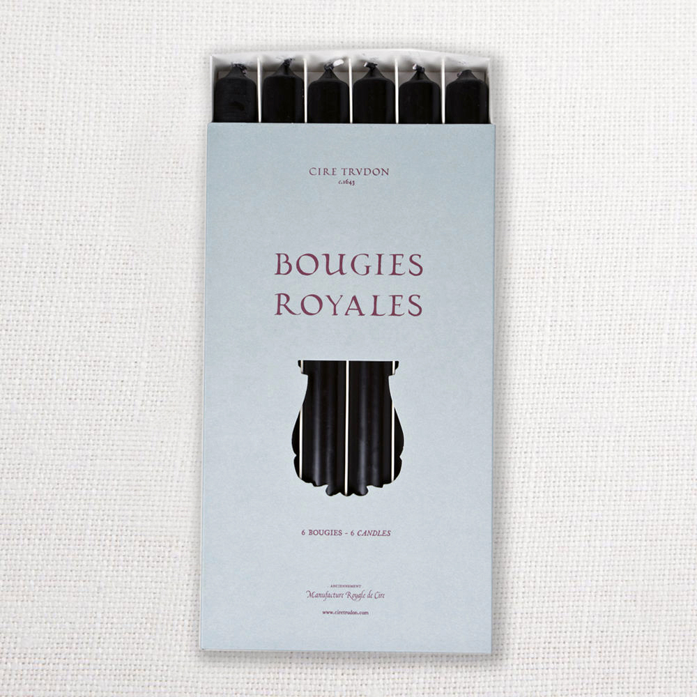 BLACK MADELEINE CANDLES image number 0