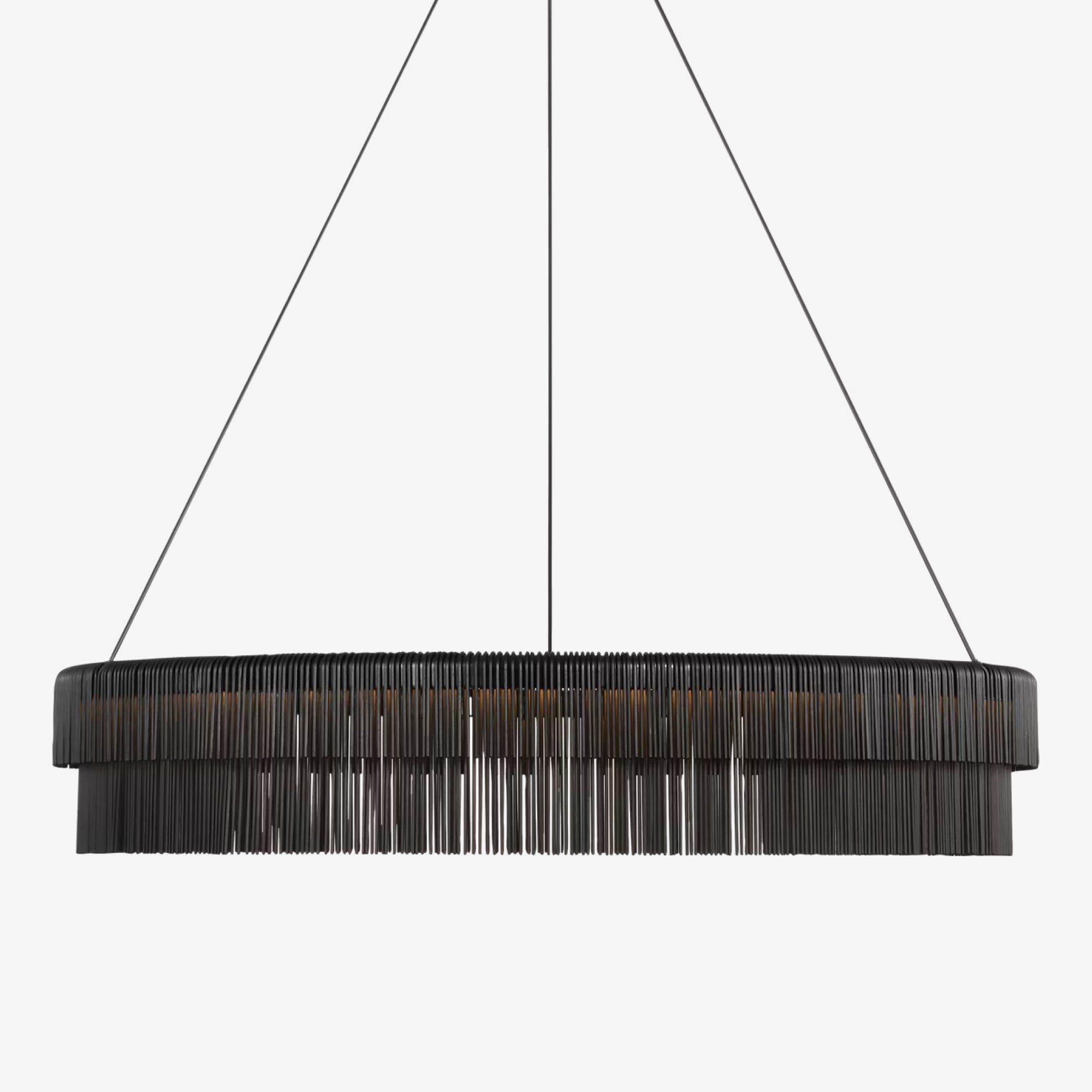 Differo 34" Layered Ring Chandelier image number 1