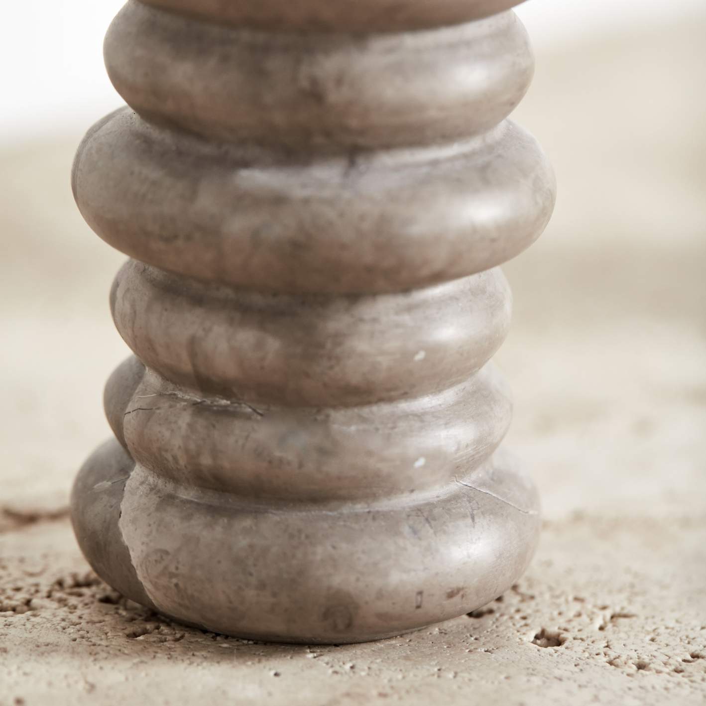 Rippled Large Candle Holder image number 3