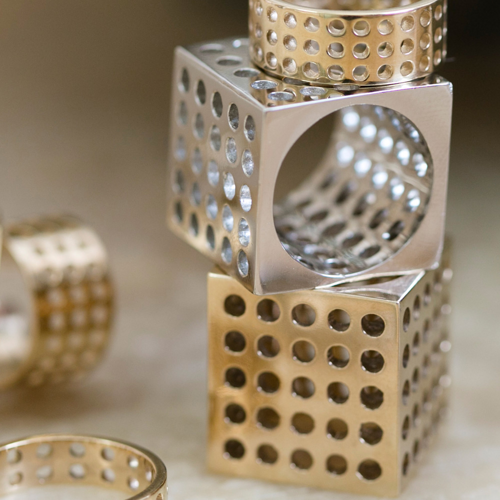 CUBIST RING image number 2