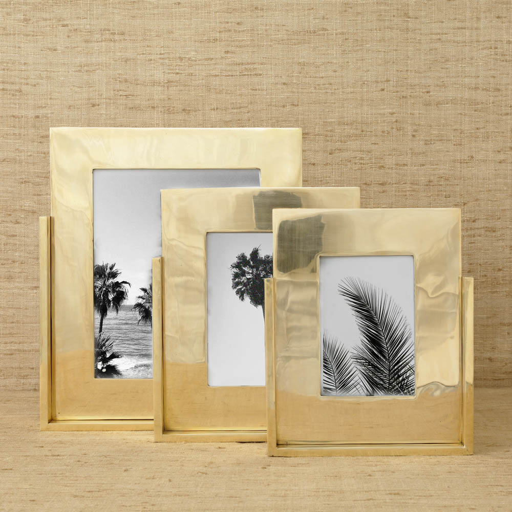 BRASS FRAME 8 X 10 image number 0