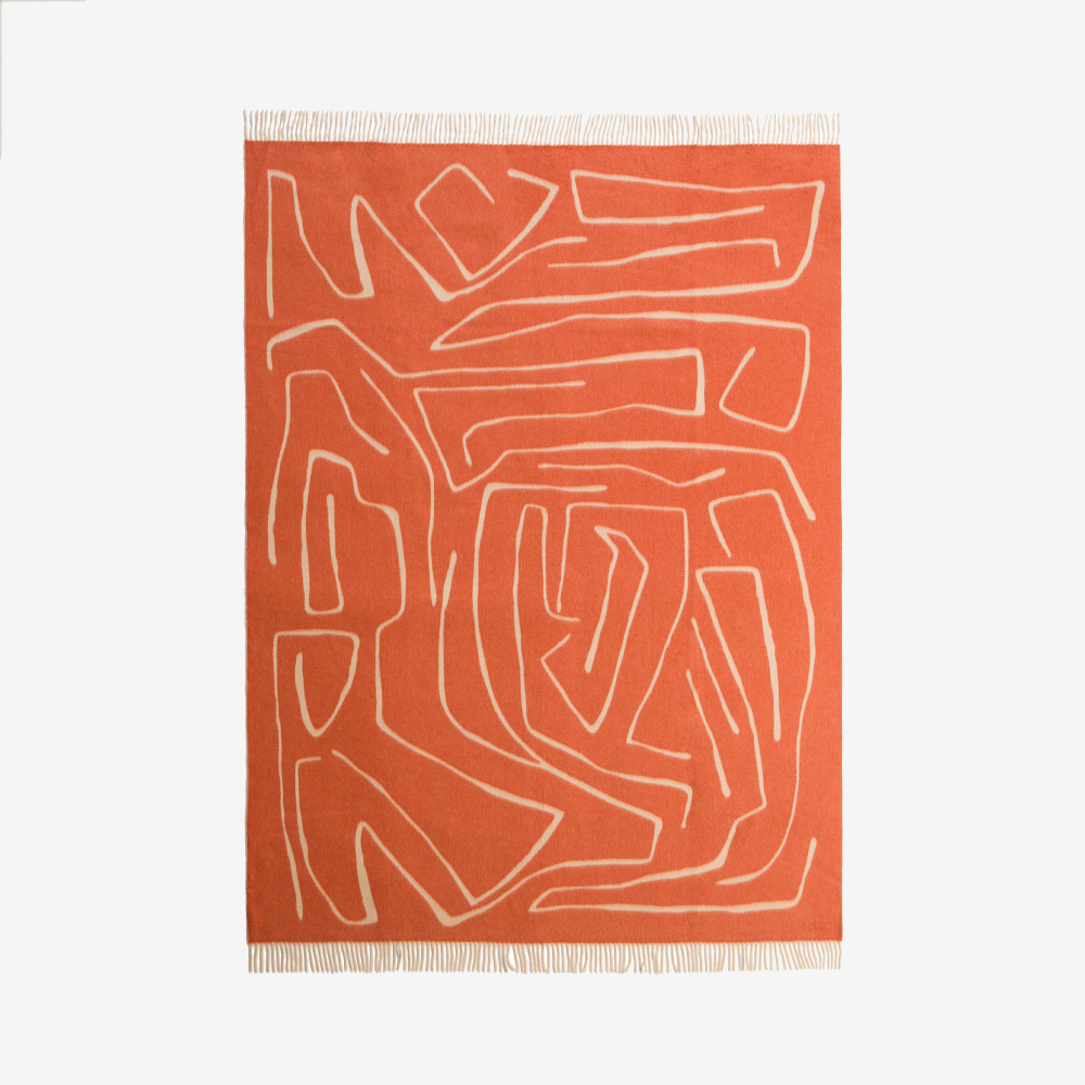 SUPERLUXE GRAFFITO THROW image number 0