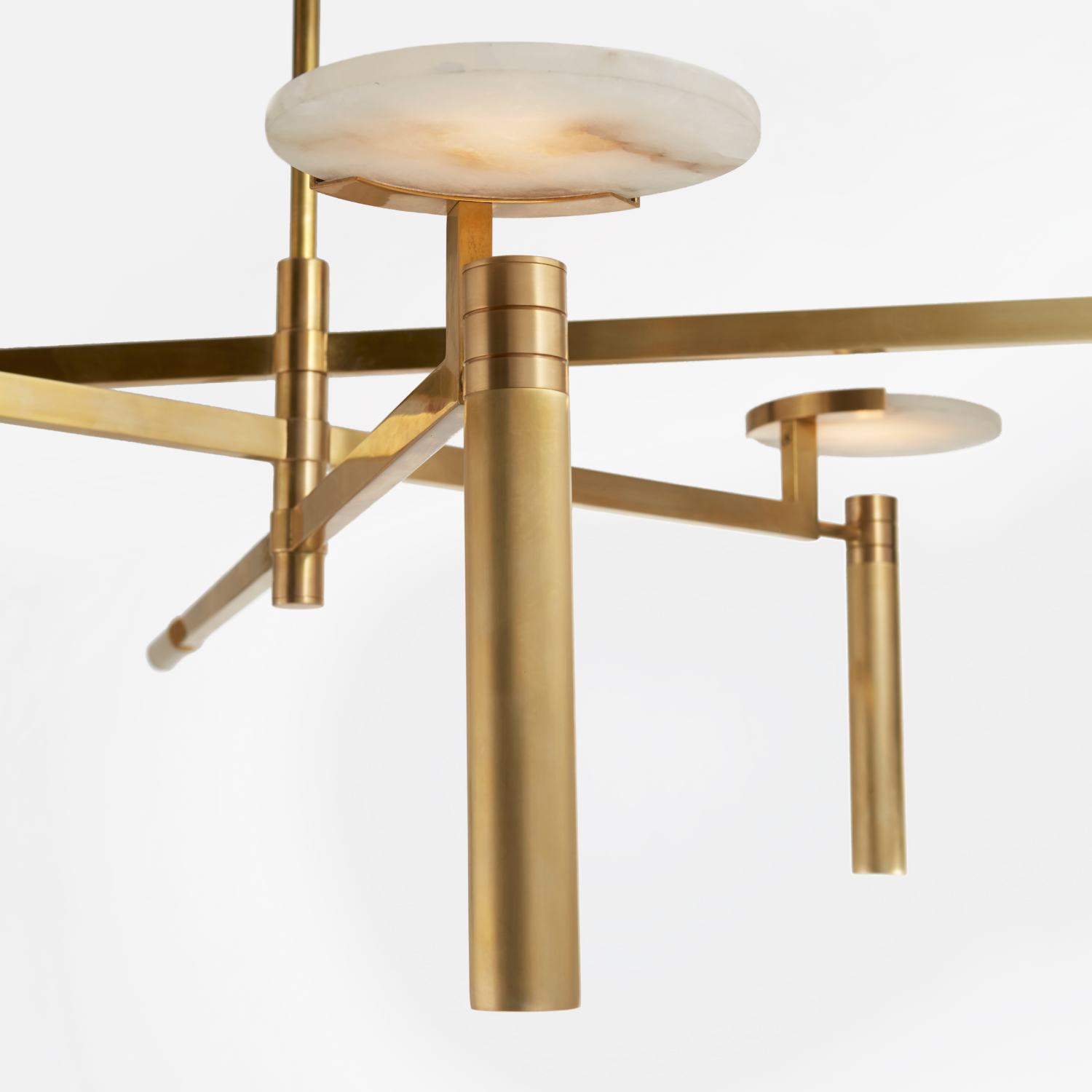 MELANGE LARGE FLOATING DISC CHANDELIER image number 1