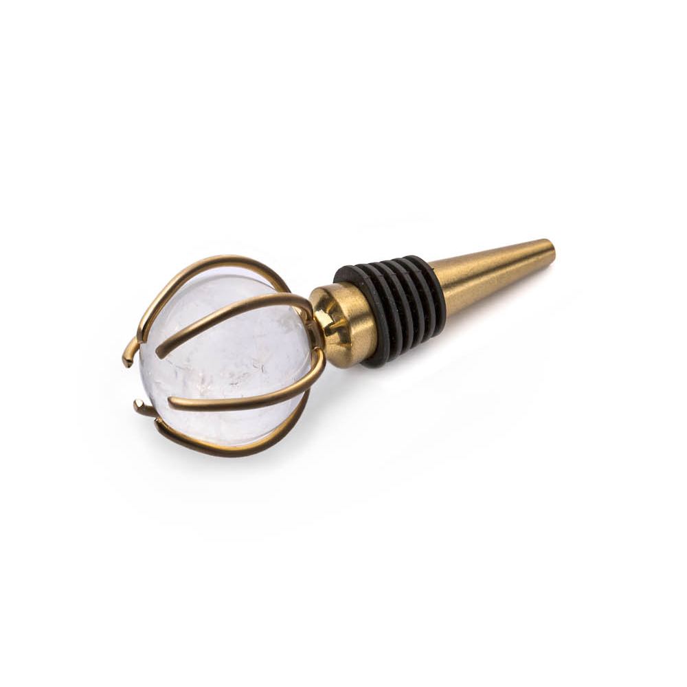 BEJEWELED SPHERE WINE STOPPER image number 0
