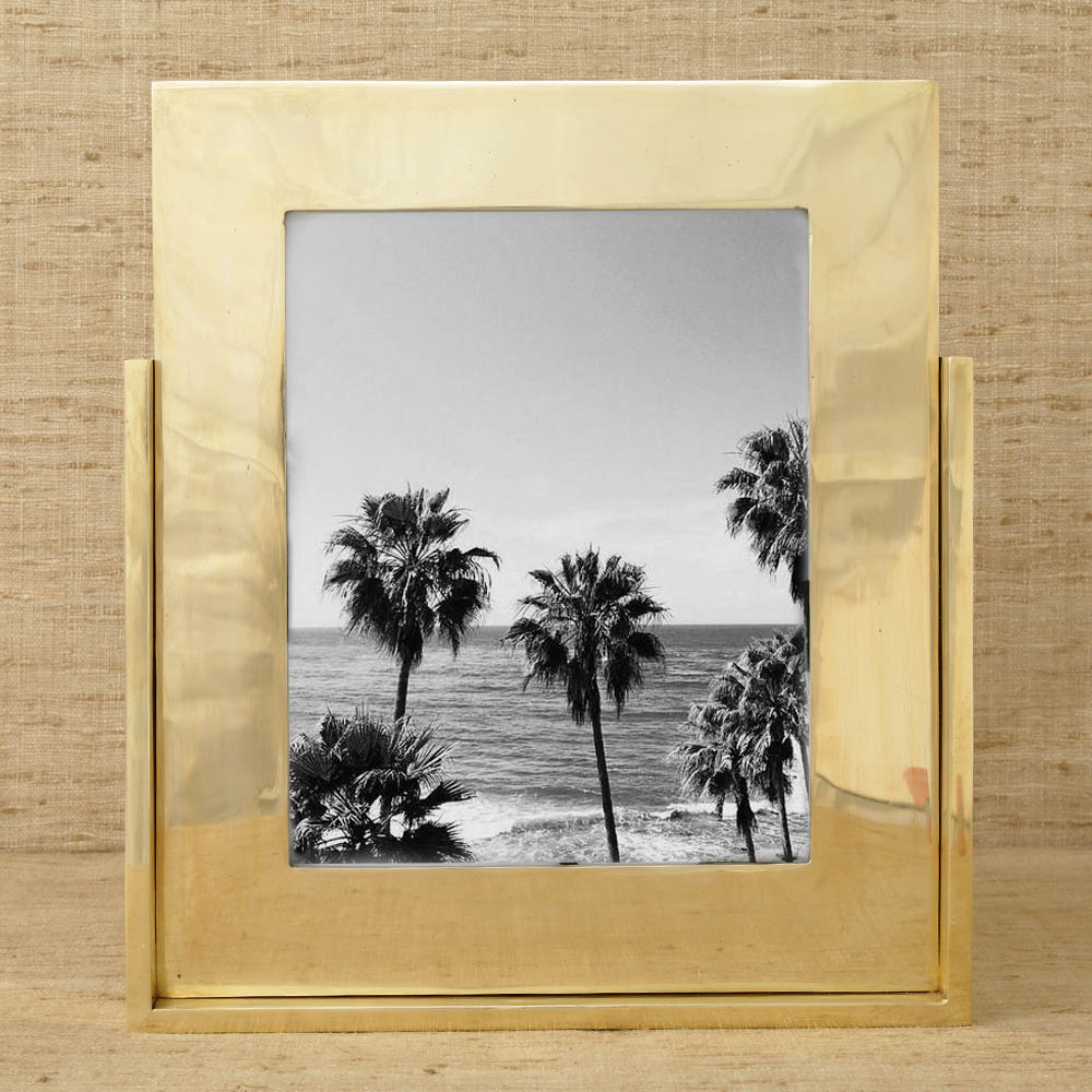 BRASS FRAME 8 X 10 image number 1