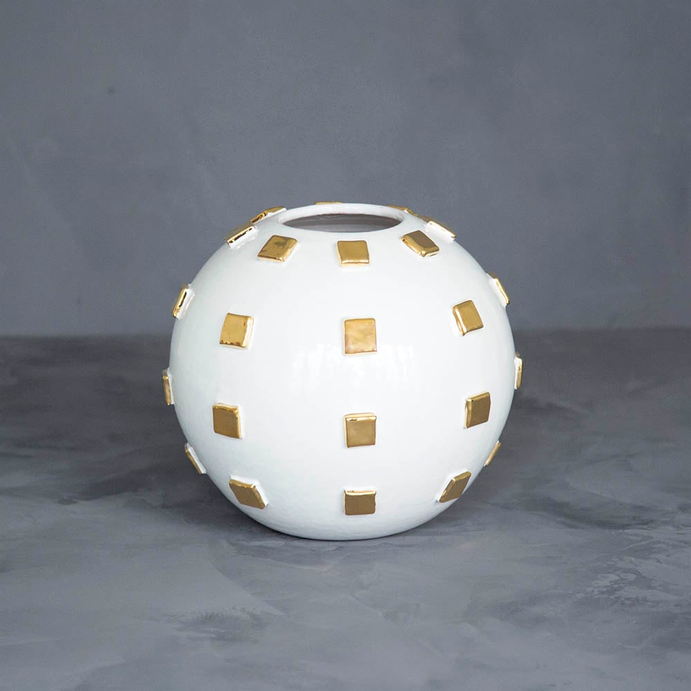 CHALET ROUND VASE image number 2