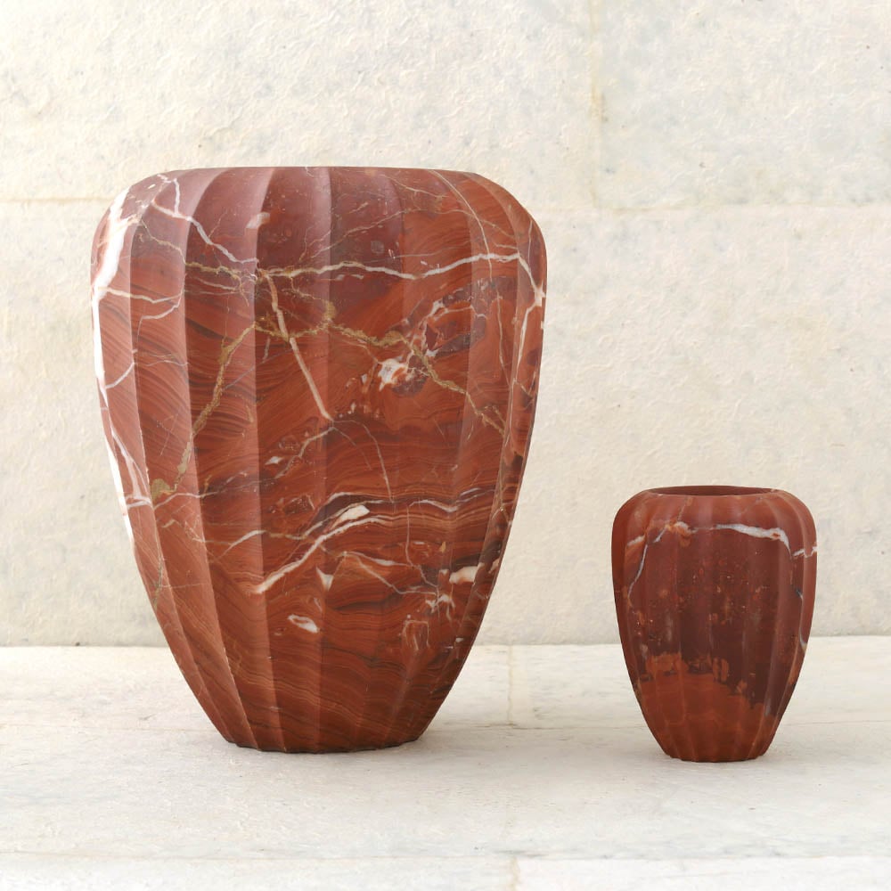 FLUTED LARGE VASE image number 2