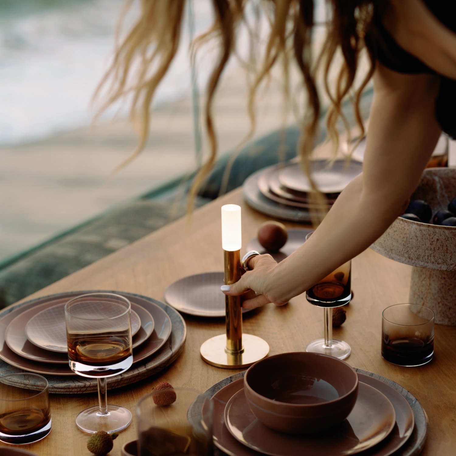 Rousseau 10" Rechargeable Accent Lamp image number 3