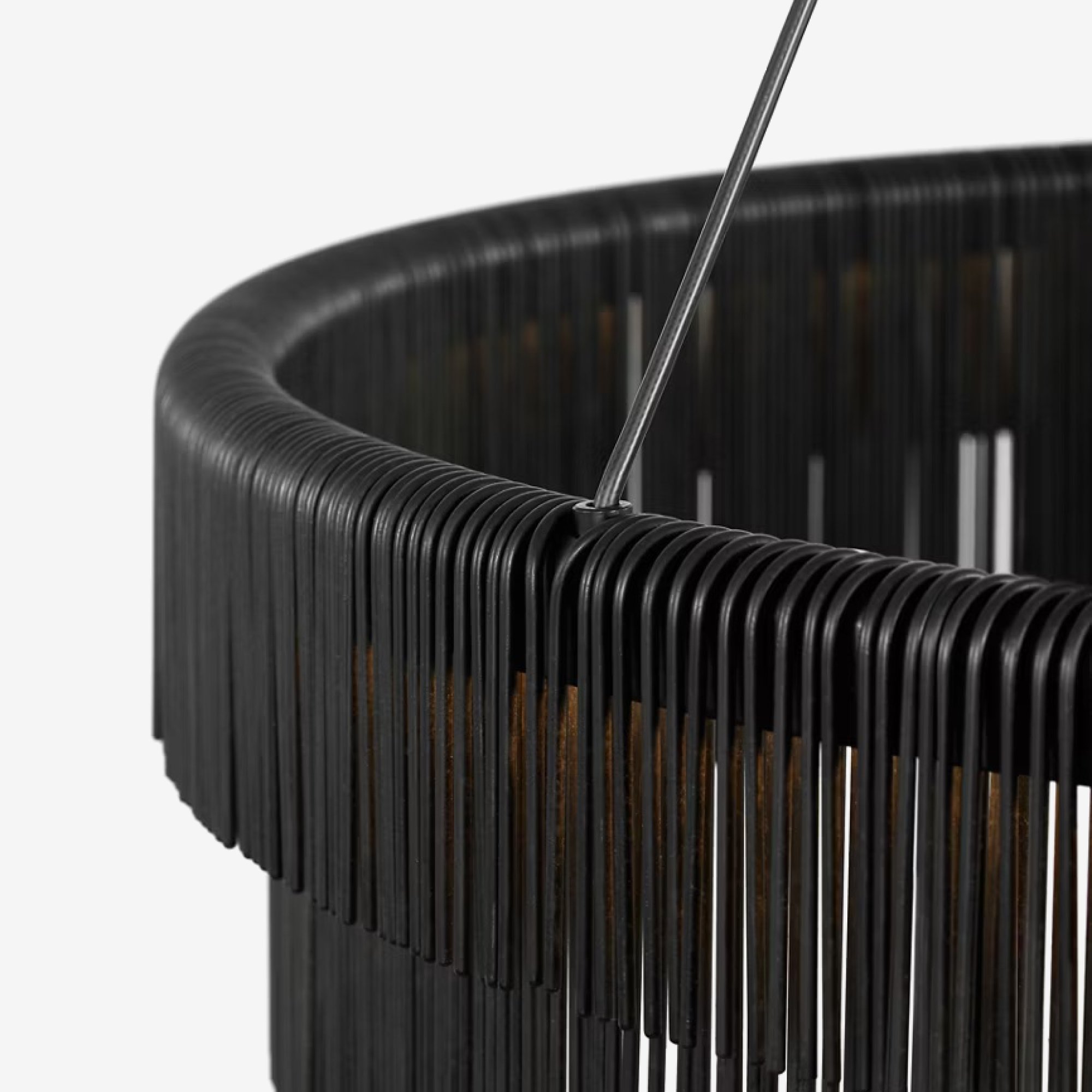 Differo 34" Layered Ring Chandelier image number 4