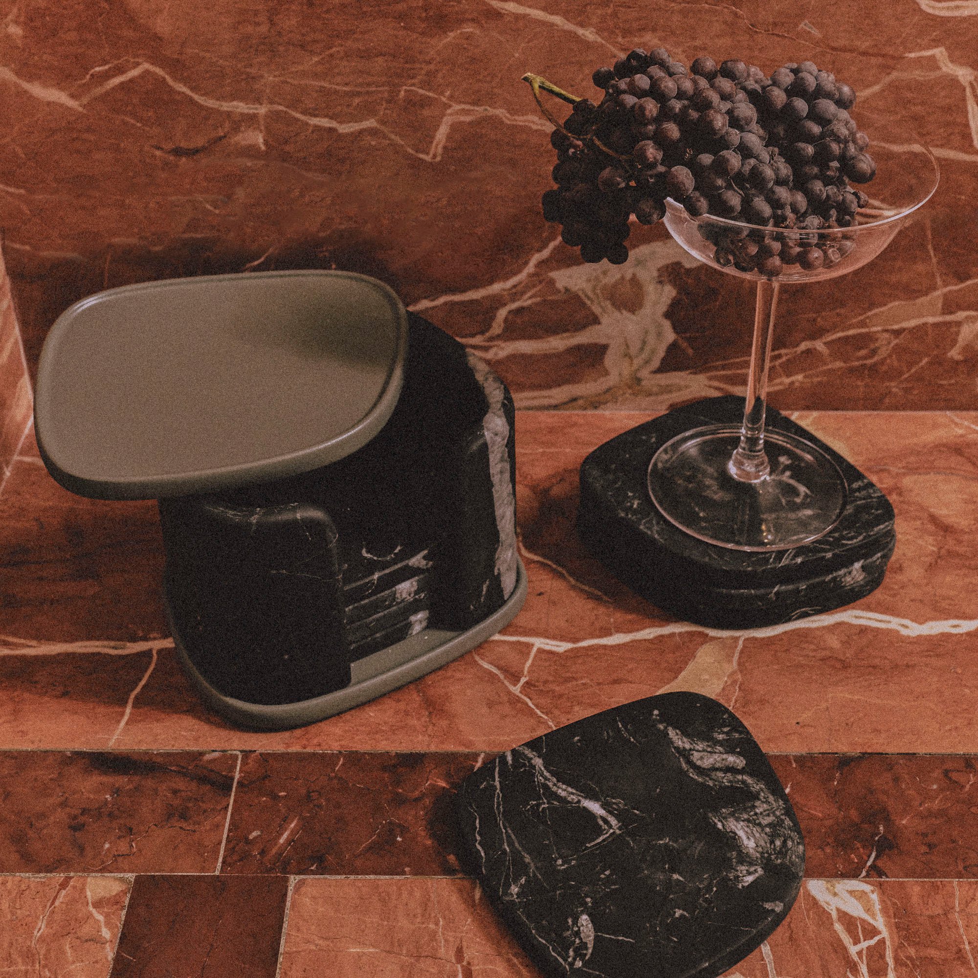 Maris Marble Coaster Set image number 1