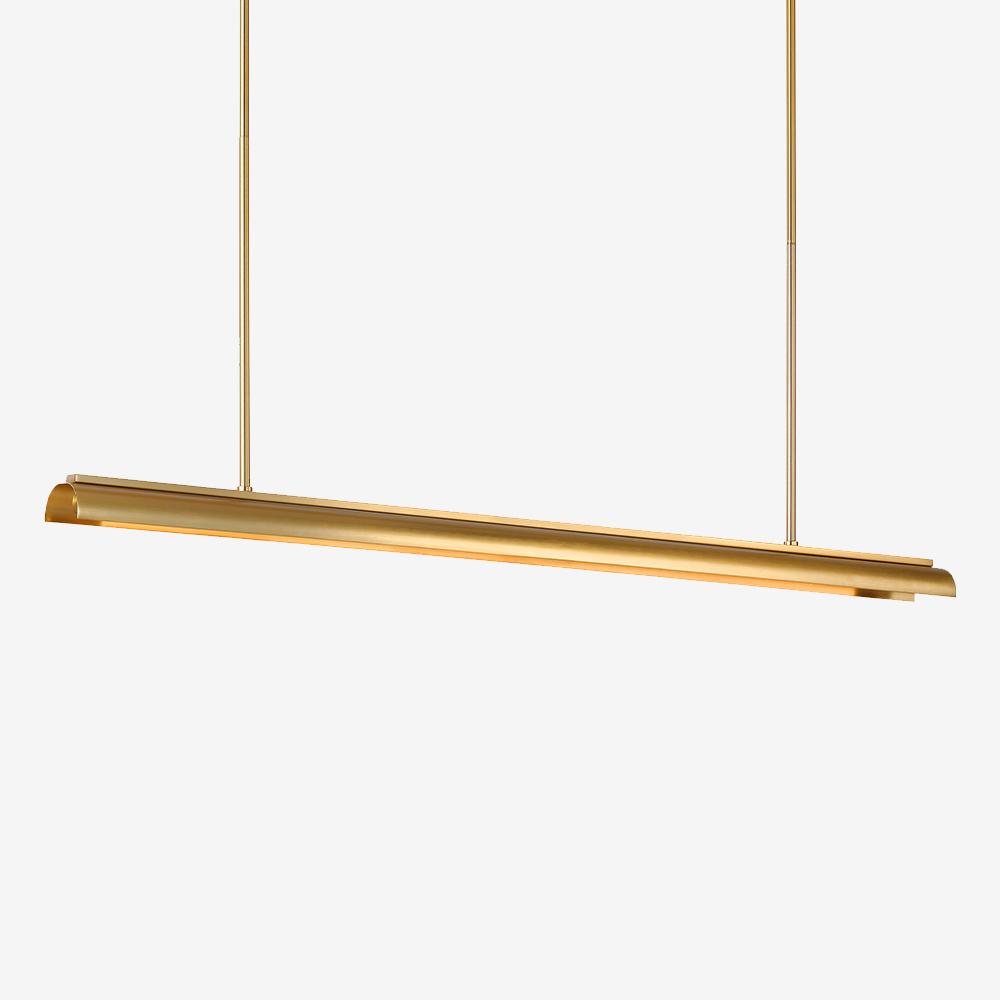 Carson One Light Linear Chandelier image number 0