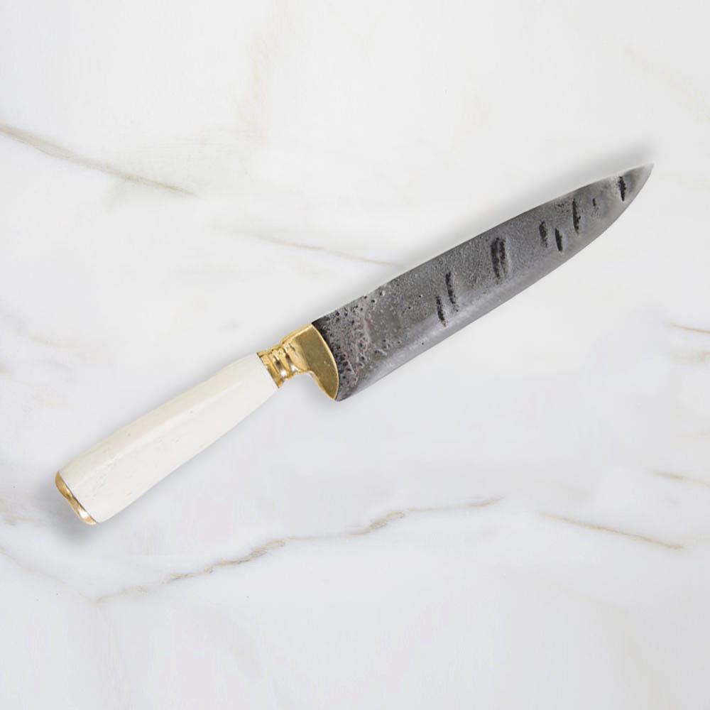 POGLIA HANDCRAFTED KNIFE - HORN image number 0