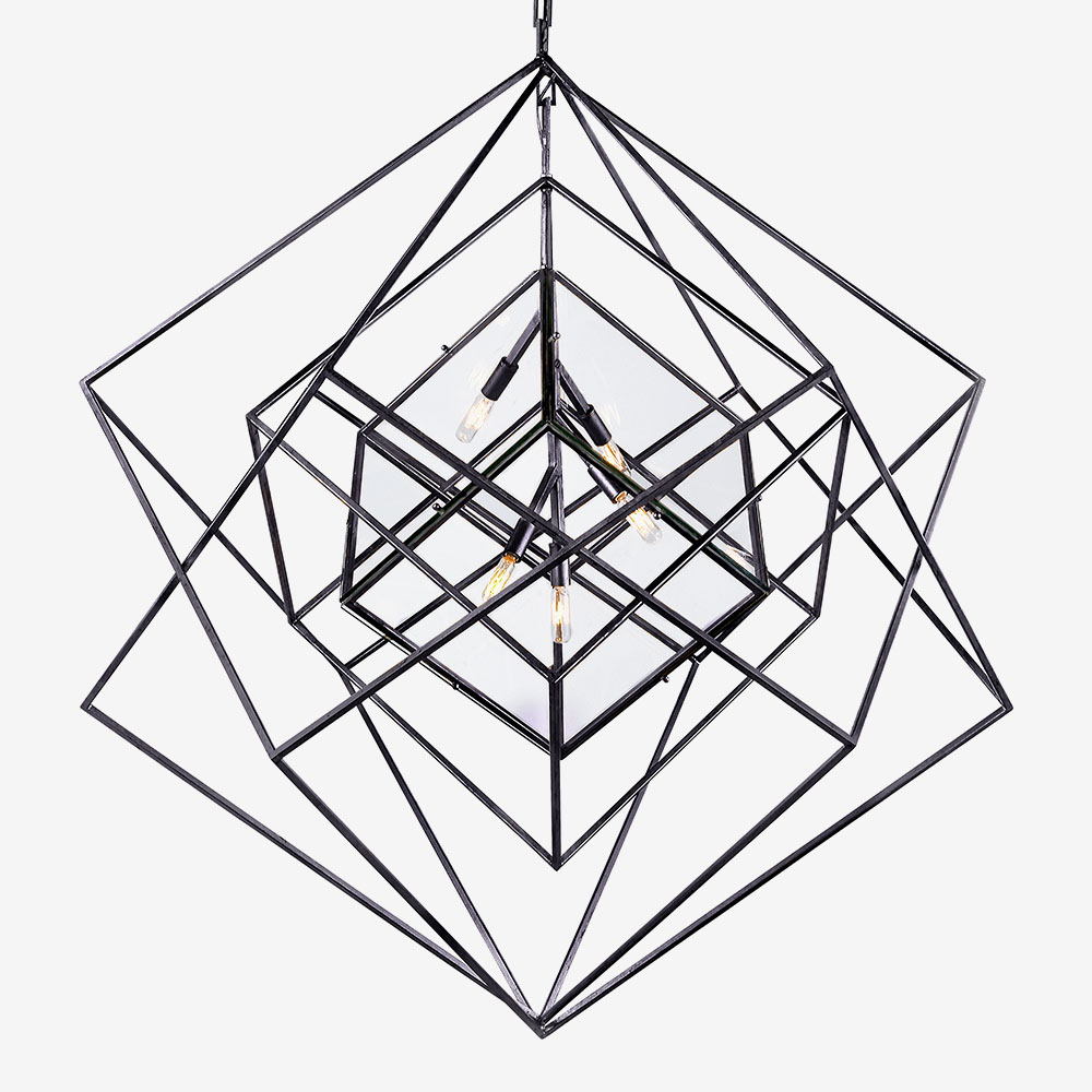 CUBIST LARGE CHANDELIER image number 1