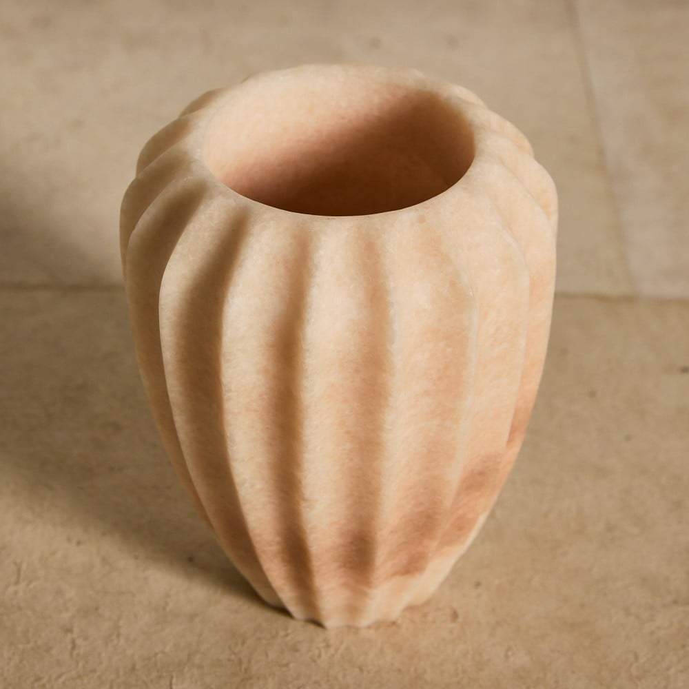 SMALL FLUTED VASE image number 4