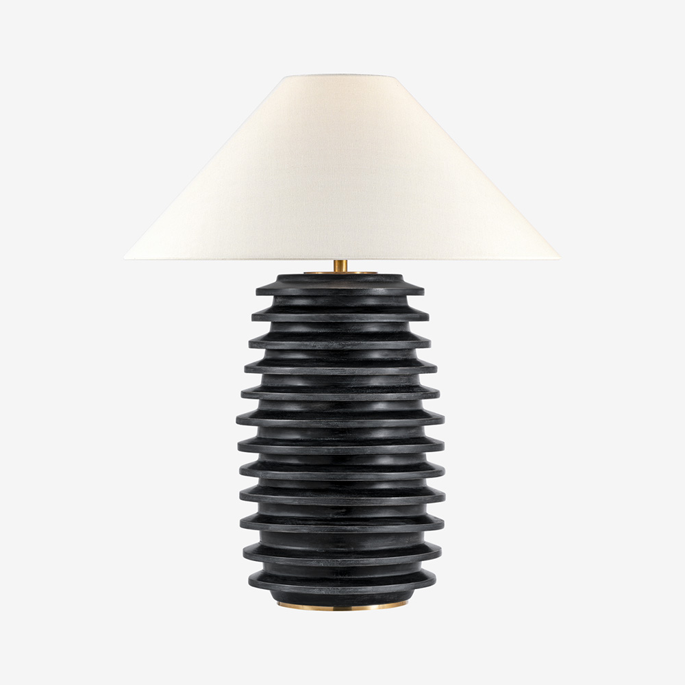 Crenelle 27" Stacked Table Lamp image number 0
