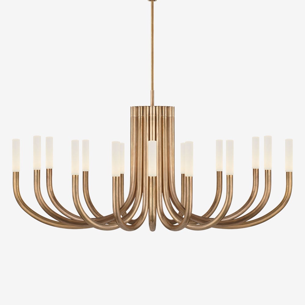 ROUSSEAU LARGE OVAL CHANDELIER image number 0