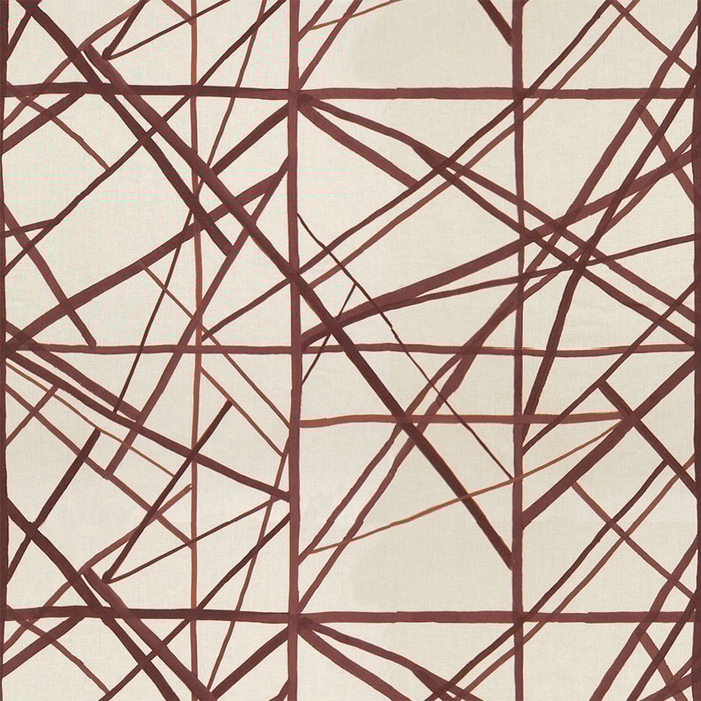 CHANNELS FABRIC - PLUM OAT image number 0