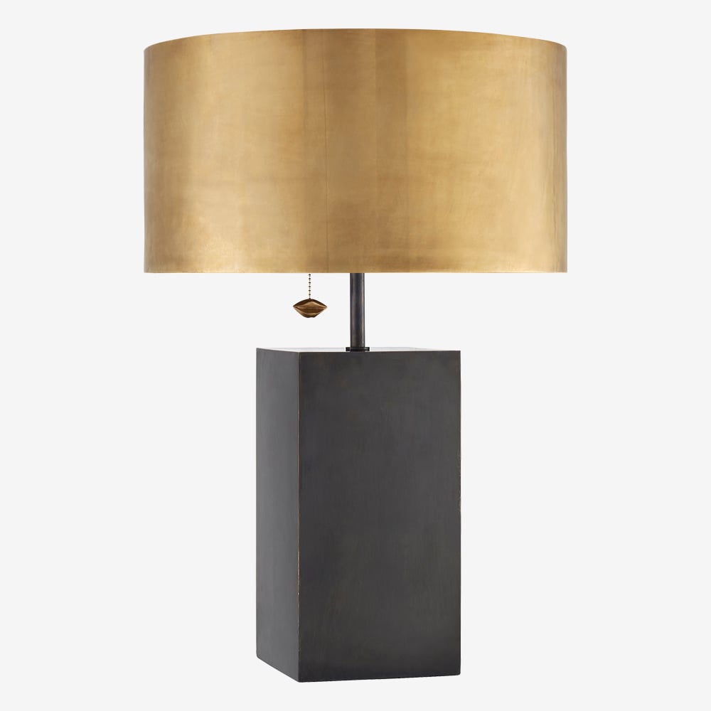 ZUMA TABLE LAMP - BRONZE w/ BRASS image number 0
