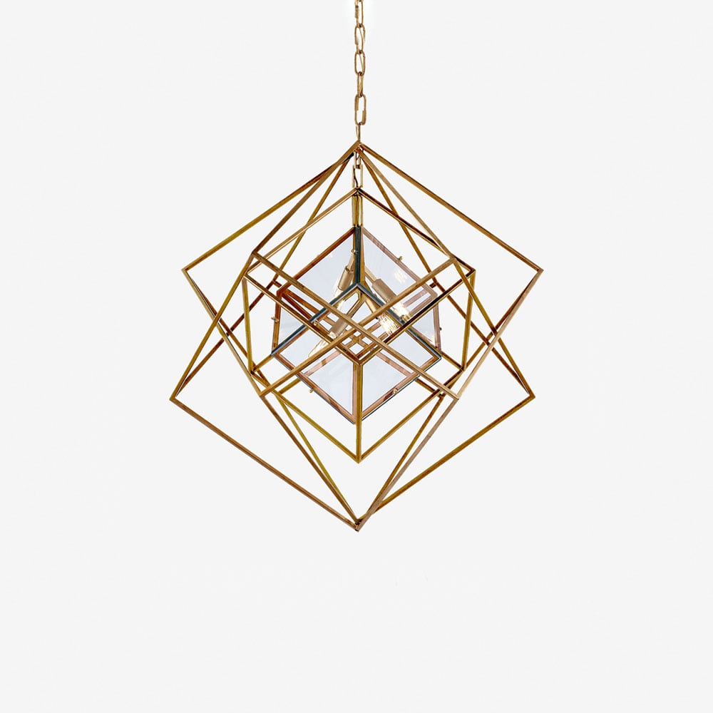 CUBIST MEDIUM CHANDELIER image number 0