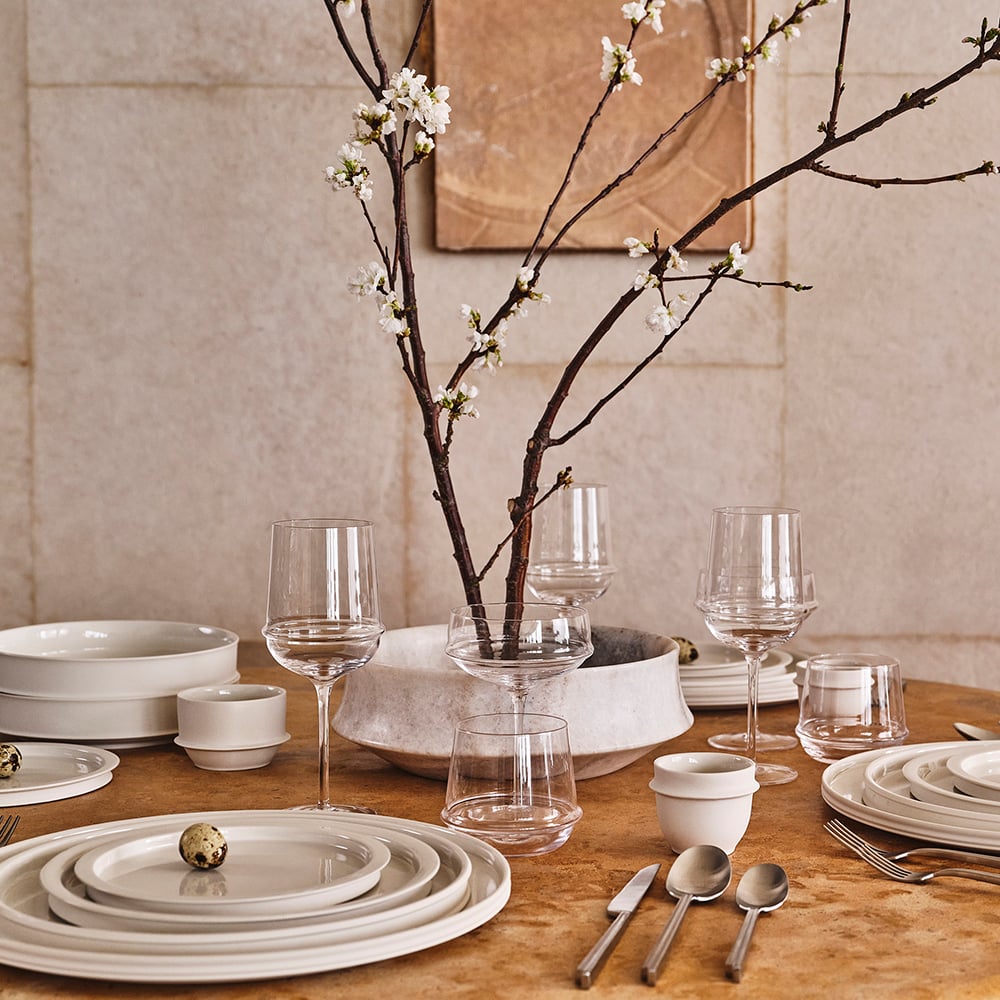 Dune Coffee Cup & Saucer, Set of 4 image number 1