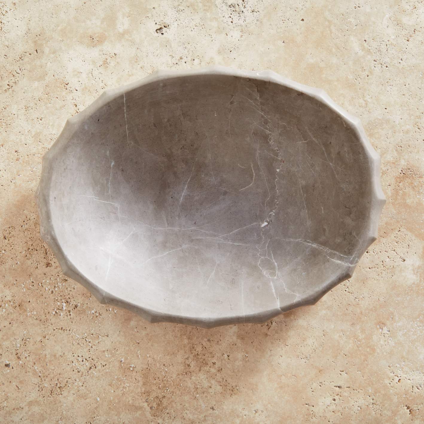 Fluted Oval Bowl image number 3