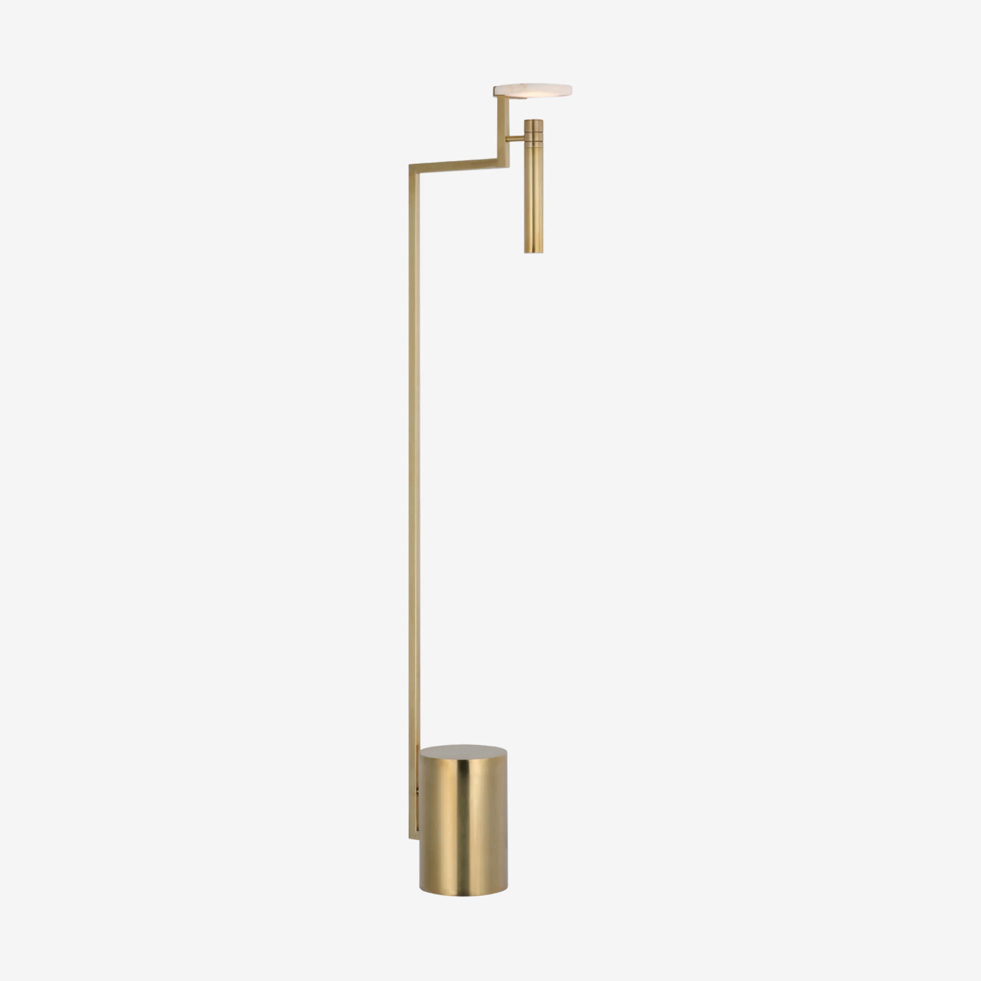 Melange 52" Floating Disc Floor Lamp image number 0