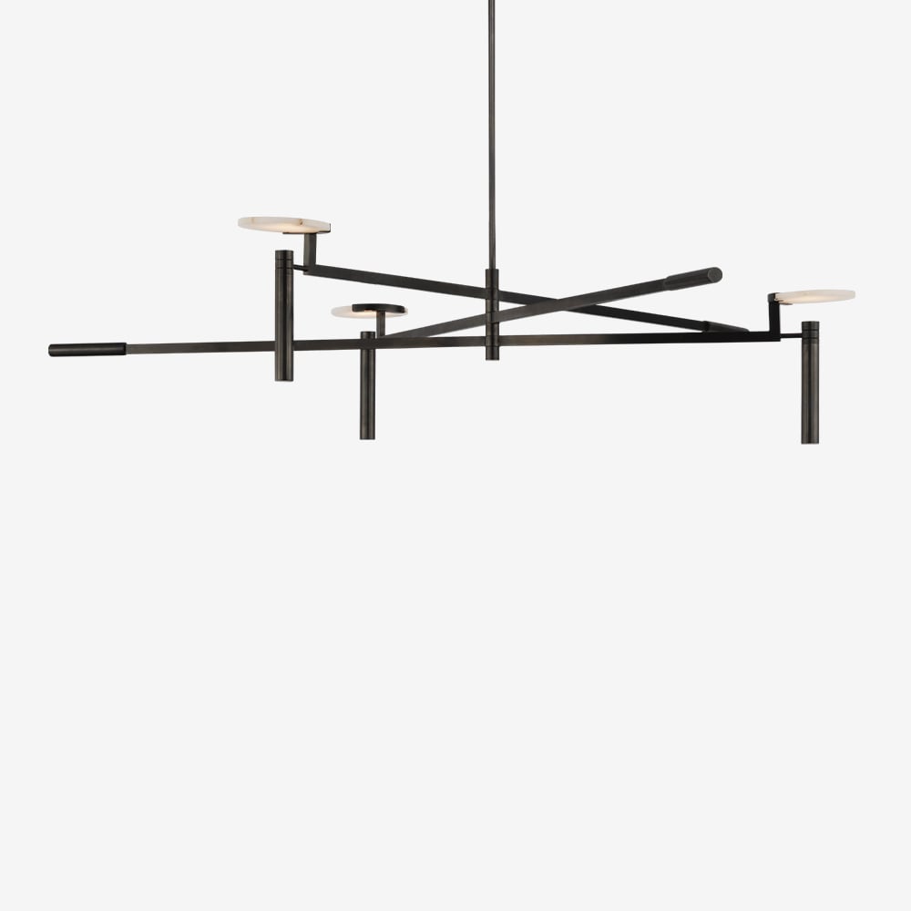 Melange Grande Floating Disc Chandelier