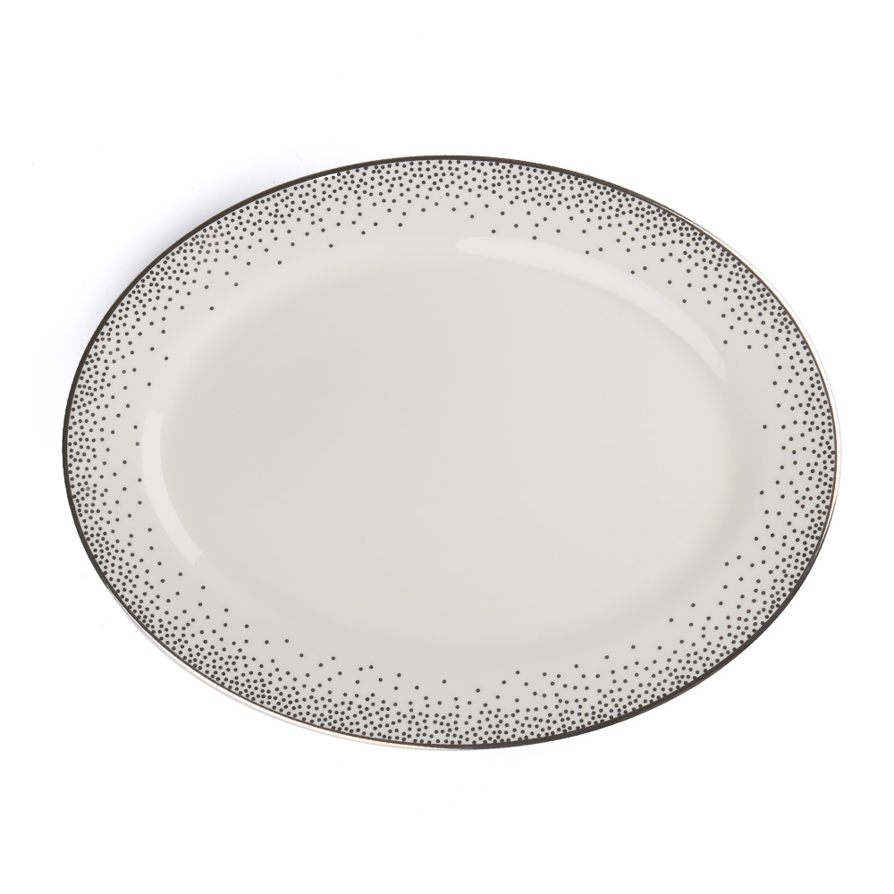 TROUSDALE LARGE OVAL PLATTER image number 1