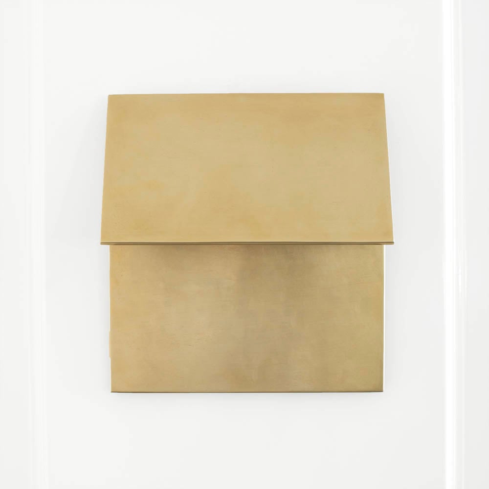 ESKER SINGLE FOLD SCONCE - BRASS image number 2