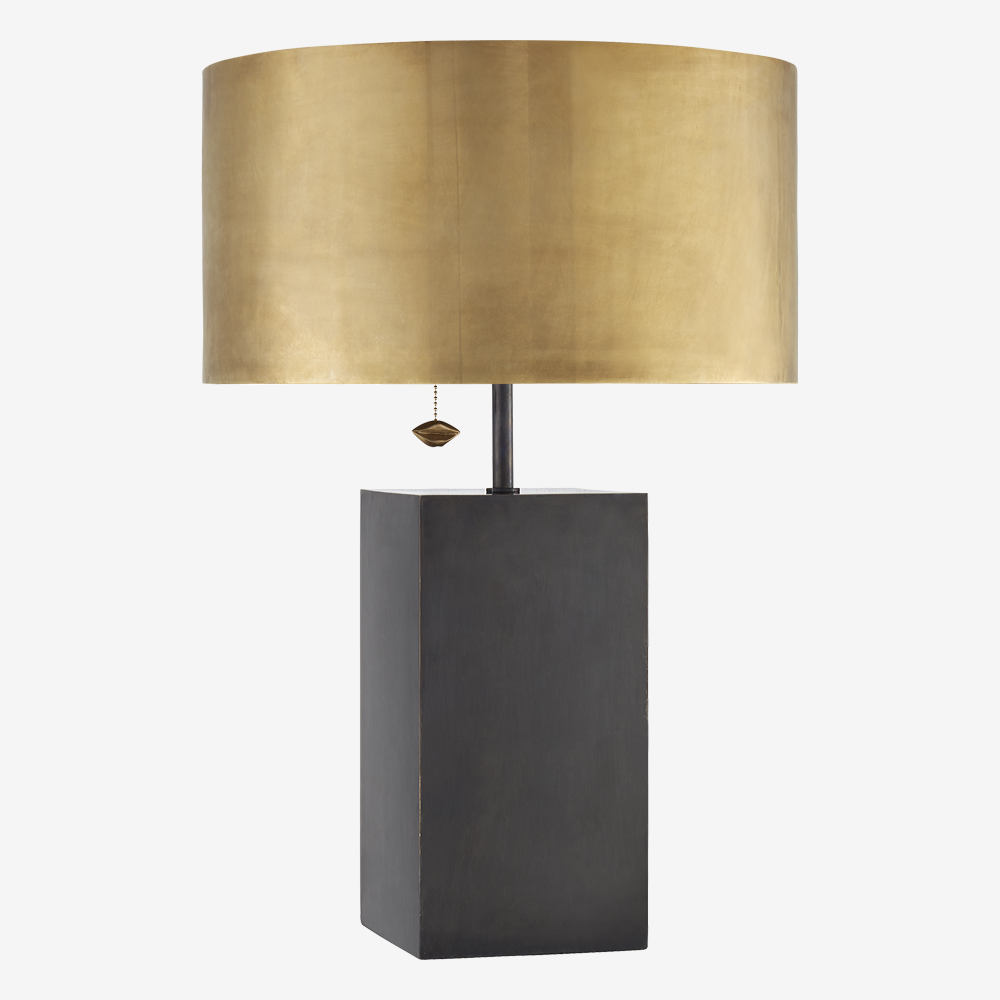 ZUMA TABLE LAMP - BRONZE w/ BRASS image number 0